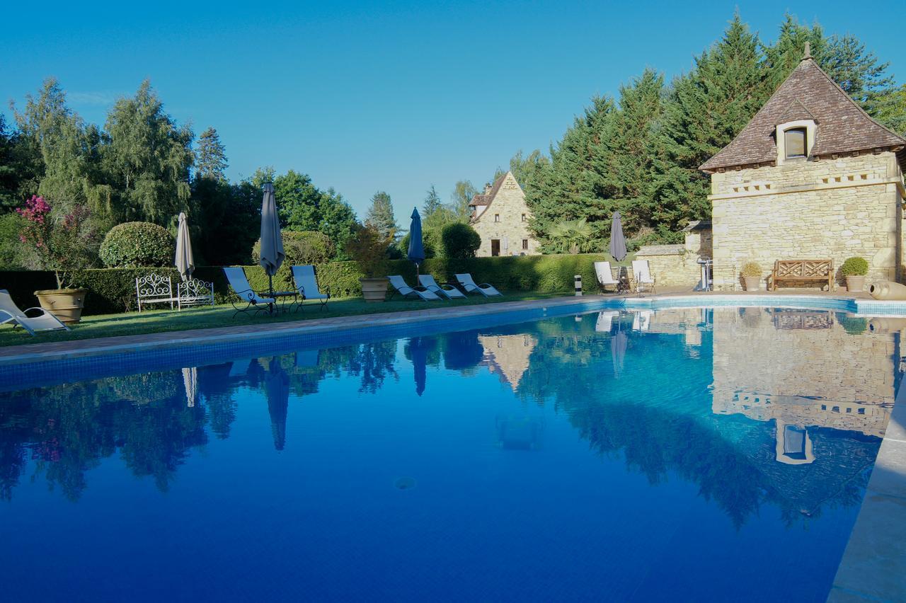 Hotel Les Granges Hautes Saint-Crépin-et-Carlucet Exterior foto